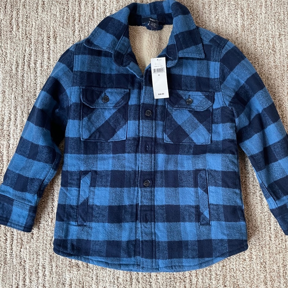 Boys Flannel Jacket